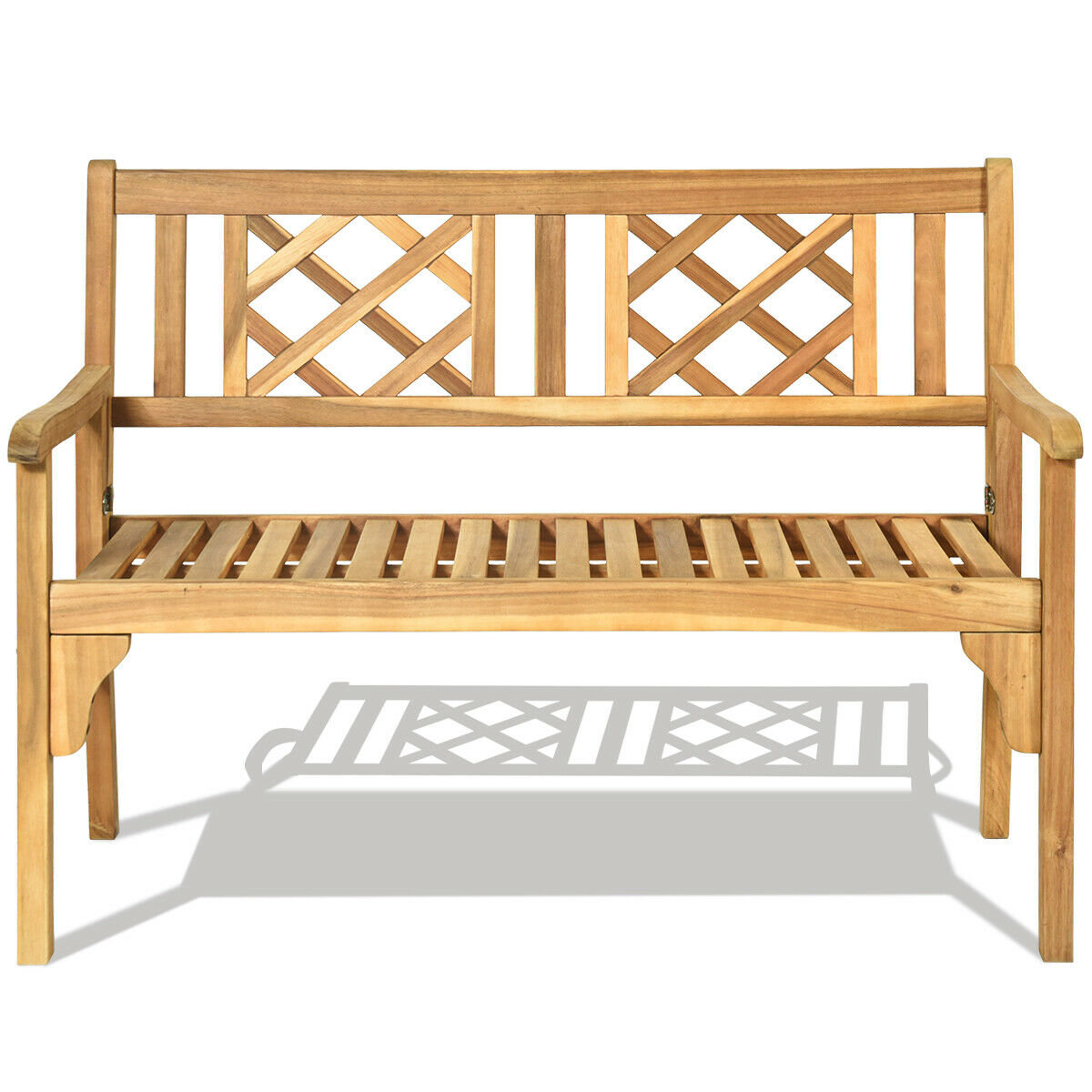 Canora Grey Camarillo Acacia Outdoor Bench & Reviews